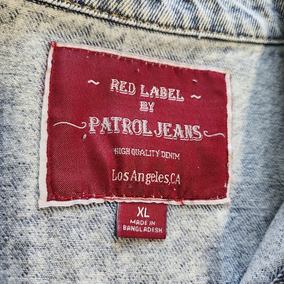 Red Label Patrate Denim Jacket - Picture 7 of 14